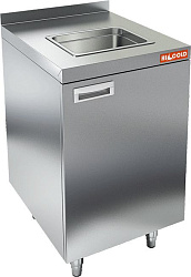 Стол закрытый с мойкой НБМСЗМ-4/6Б HICOLD