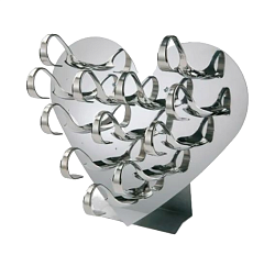 Этажерка «Сердце» + 12 ложек + 20 шпажек APS