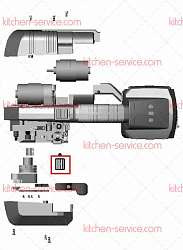 Рейка зубчатая узла сварки для KZ-16 HUALIAN (00-00002260)