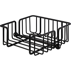 Салфетница барная на 50 салфеток 19 см черная APS