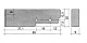 Микровыключатель магнитный E531TM NC для ELETTROBAR (DEM203)
