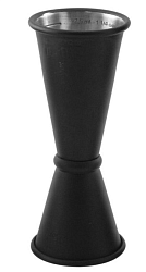 Джиггер 15-30/45 мл с черным покрытием THE BARS