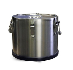 Термос 25 л круглый профессионал MGSTEEL