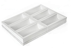 Форма кондитерская BUCHE/6 25х9 см SILIKOMART