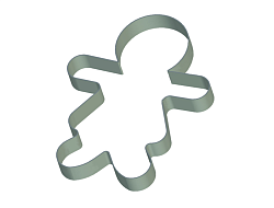 Форма кондитерская Девочка для FOODATLAS (УТ000011689)