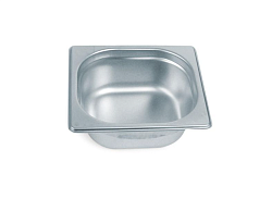 Гастроемкость GN1/6 х65 мм 176х162 мм 1 л нержавеющая сталь MGSTEEL