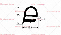 Уплотнение для KUPPERSBUSCH (407459)