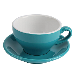 Пара чайная 200 мл голубая Barista P.L. PROFF CUISINE (HJ13081-200SET-17710)