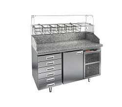 Стол для пиццы (камень) PZ4-1/GN 6R HICOLD