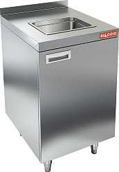 Стол закрытый с мойкой НБМСЗМ-5/7 HICOLD