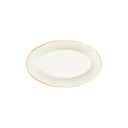 Блюдо овальное 25см Fake Gold Fulya PORSER