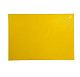 Доска разделочная 500х350х18 мм, полипропилен, желтая поверхность шагрень MGprof (1711)