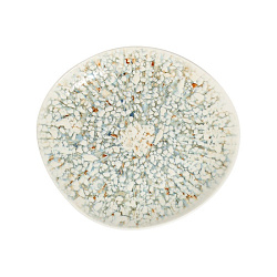 Тарелка 27см Mosaic Turquoise Pebble 1972 BY ID FINE