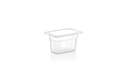 Гастроемкость прозрачная 0,8 л GN 1/9  GASTROPLAST