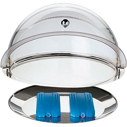 Поднос фуршетный на подставке с охладительным элементом и крышкой 38 см APS