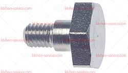 Пластина крепежная рукоятки для печи (40C0446)