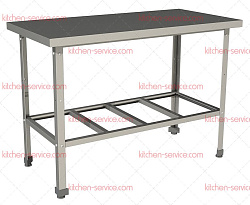Стол производственный СП-7/6-Р-ЭЦ RESTOINOX