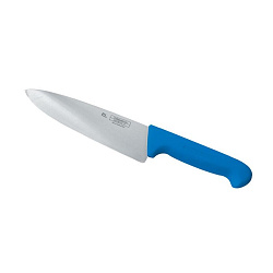 Нож поварской 25 см PRO-Line синяя ручка P.L. PROFF CUISINE (KB-3801-250-BL201-RE-PL)