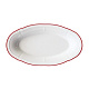Блюдо овальное 33см Line Coral 1972 BY ID FINE