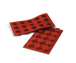 Форма для выпечки 15 ячеек 30 мл 40x20 мм Печенье силикон SILIKOMART