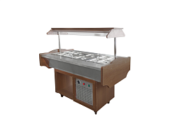 Мармит МЭП-2Б-ШС орех ПИЩЕВЫЕ ТЕХНОЛОГИИ