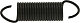 Пружина тяговая 62x258 мм для SAGI (36G8160)