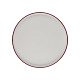 Тарелка с бортом 25,5см Modest Maroon ID Fine