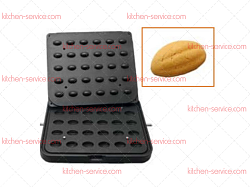 Форма для тарталеток в виде орешков DH Tartmatic Plate 36 KOCATEQ