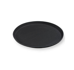 Поднос прорезиненный 27 см черный MGprof (1100CTBl)