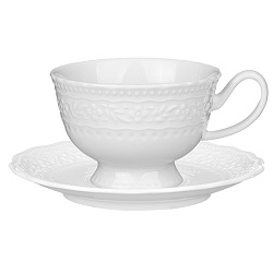 Чайная пара 220мл фарфор «Эйфория» KUNSTWERK