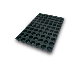 Форма для выпечки 40 мл 70 ячеек 45x30 мм Мини-Маффин силикон SILIKOMART