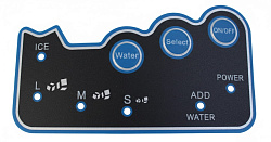 Накладка панели управления для льдогенератора ZB-15B COOLEQ