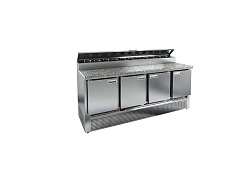 Стол для пиццы (камень) PZE2-1111/GN (1/6H) HICOLD