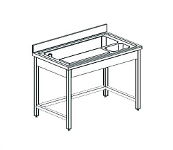 Стол разделочный для рыбы CHEF LINE LTPF157S1 APACH