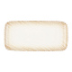 Блюдо прямоугольное 35см (34x16) Thin Brown ID Fine
