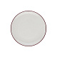 Тарелка 23см Modest Maroon ID Fine