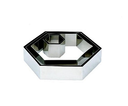 Форма кондитерская 21х24 см "Шестиугольник" MGSTEEL