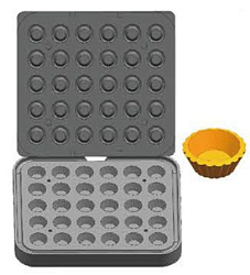 Форма для круглых тарталеток DH Tartmatic Plate 05 KOCATEQ