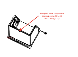 Устройство защитное для овощерезки RG-400 HALLDE (3112)