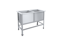 Ванна моечная 2 секции Эконом ЦК ВМО2-430ЭЦК-М ПИЩЕВЫЕ ТЕХНОЛОГИИ