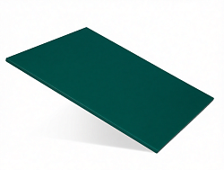 Доска разделочная пластик 500х350х18 мм зеленая NORMA