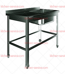 Ванна моечная ВМЦР/1-10/7-БПО-ЭН RESTOINOX