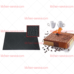 Коврик кондитерский силиконовый для создания текстуры COFFEE MAT 40х60 см SILIKOMART (33.031.20.0096)