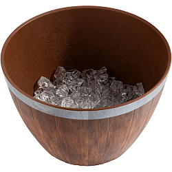 Салатник 4,5 л коричневый APS