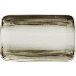 Тарелка прямоугольная 28,1х17,9см фарфор «Айсио» KUNSTWERK