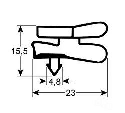 Уплотнитель изоляционный для SCOTSMAN (CM28175017)