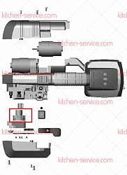Ролик натяжной для KZ-16 HUALIAN (00-00002201)
