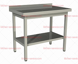 Стол производственный СП-4/7,6-БП RESTOINOX