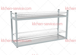 Стеллаж для тарелок и стаканов ЭКОНОМ СКТСК-11КЭ ПИЩЕВЫЕ ТЕХНОЛОГИИ