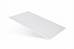 Доска разделочная пластик 600х400х18 мм белая NORMA